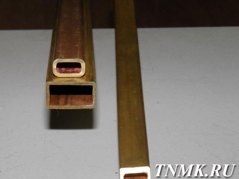 Труба медная профильная 4х8х1 М2р ГОСТ 16774-2015 купить в Ачинске
