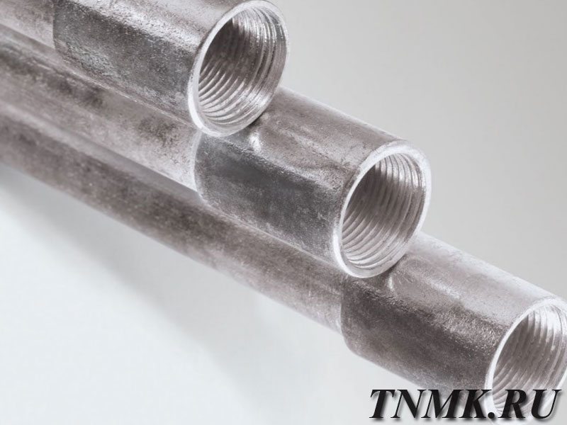 Труба водогазопроводная оцинкованная Ц-Р-25х3,2 мм ГОСТ 3262-75 купить в Ачинске