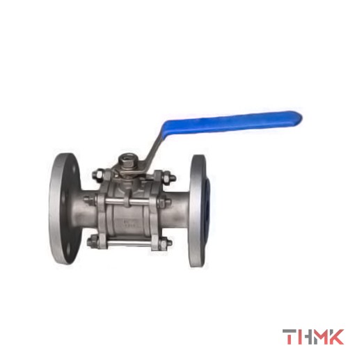 Кран шаровый нержавеющий фланцевый DN 15 21,3 мм 1/2" AISI 304